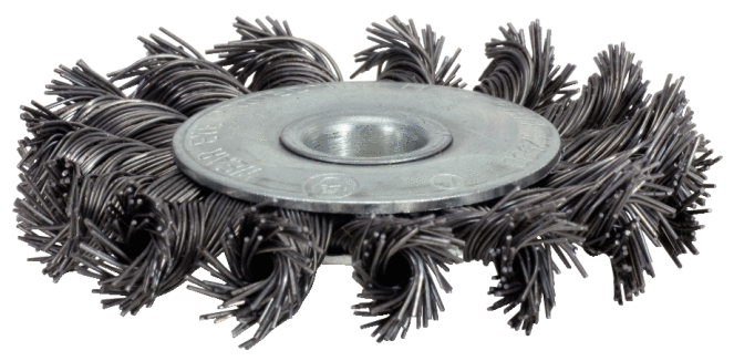 KS Tools Rostfreie Stahldrahtrundbürste 0,5mm