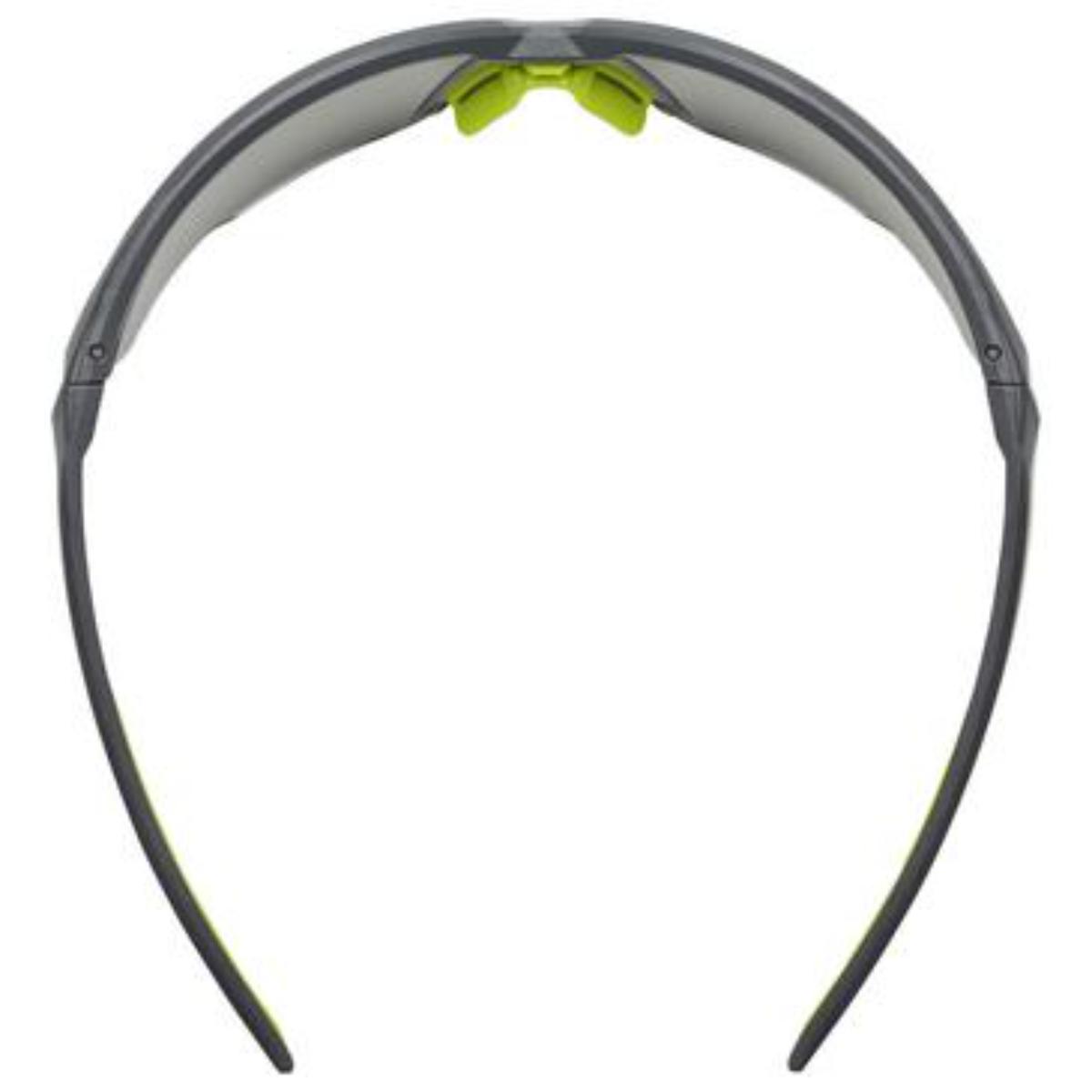 uvex Bügelbrille suxxeed 23% grau, gelb, anthrazit, lime