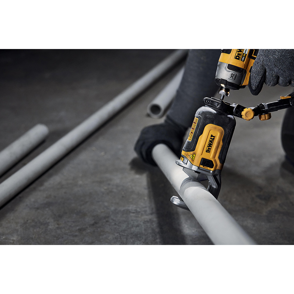 DEWALT Rohrschneidervorsatz PE-Rohre 50mm