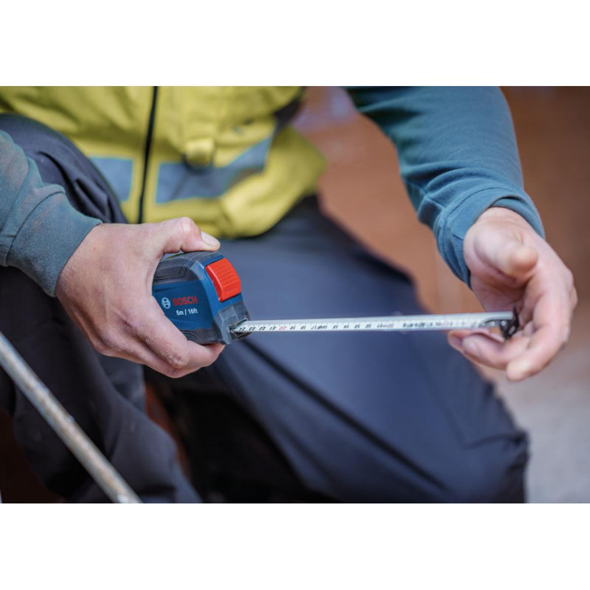 Bosch Maßband 5 m / 16 ft, Auto-Lock