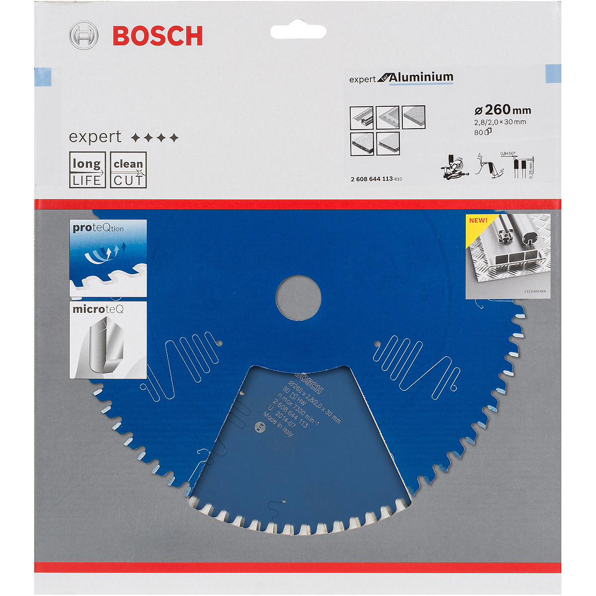 Bosch Kreissägeblatt Expert for Aluminium ø 260 mm
