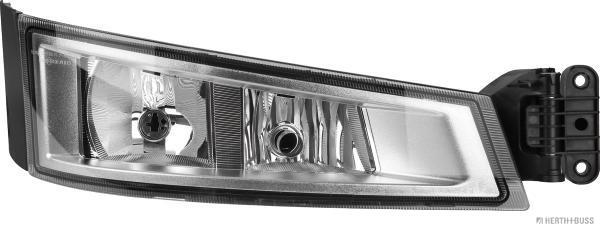 HERTH&BUSS Nebelscheinwerfer, Rechts, H7 / H1, Chrome