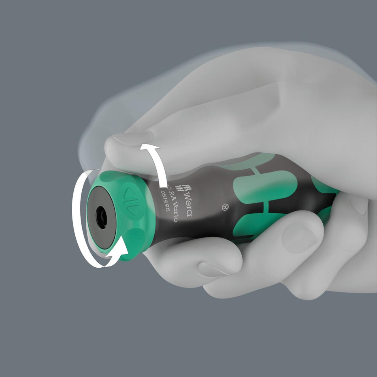 Wera Kraftform Kompakt Vario RA, 7-teiliges Set