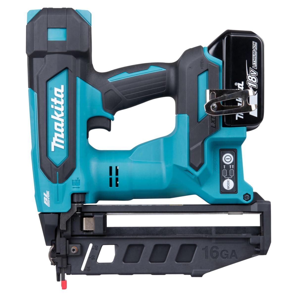 Makita Akku-Stauchkopfnagler 16ga, 19-64 mm