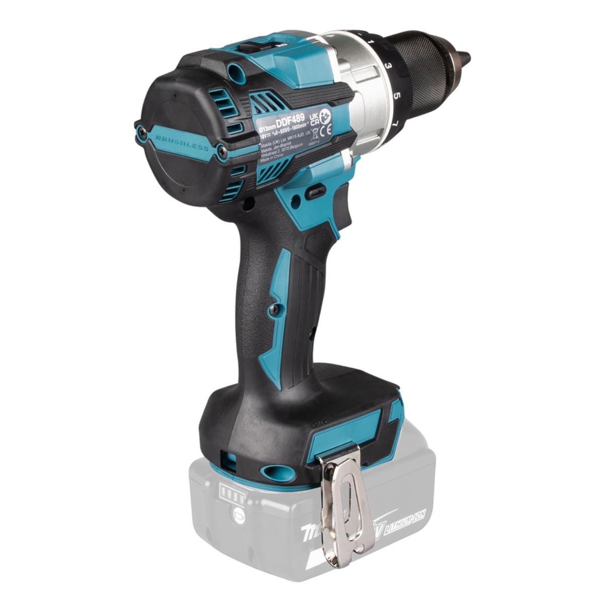 Makita Akku-Bohrschrauber LXT 18V - max. 110 Nm - 0-1.800 U/min - DDF489Z