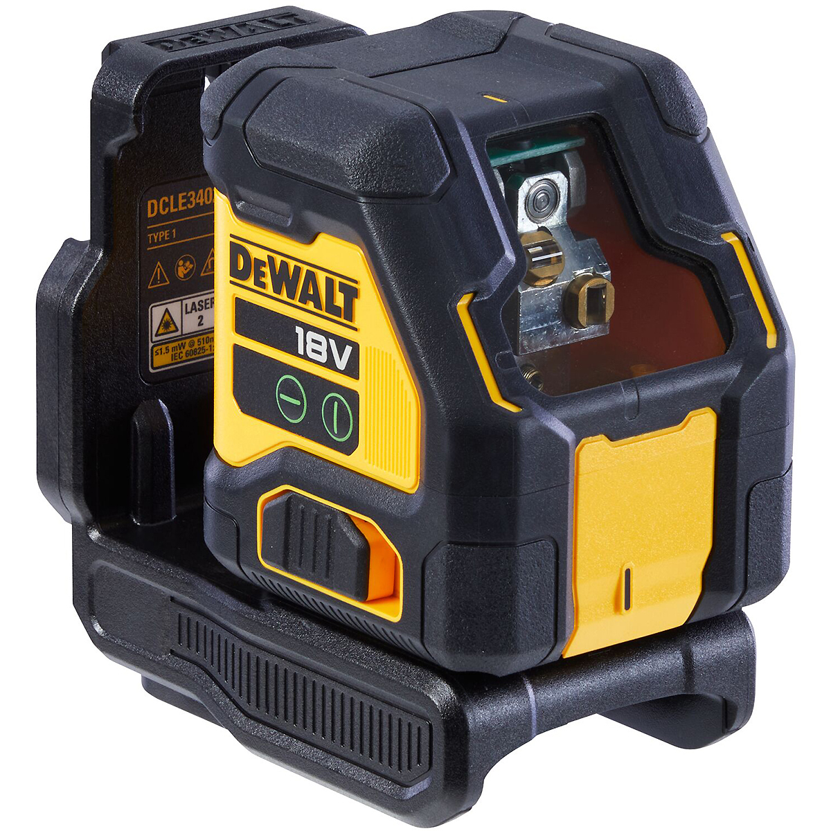 DEWALT Akku-Kreuzlinienlaser Compact 18V grün Basisversion