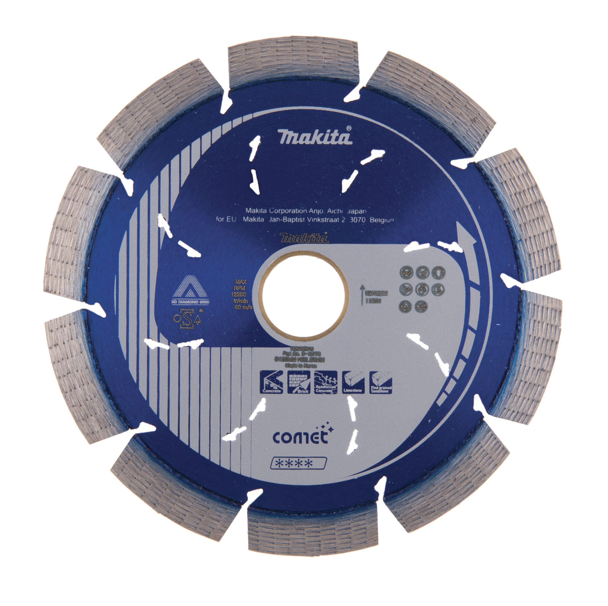Makita Diamantsch. 125x22,23 COMET - B-12778