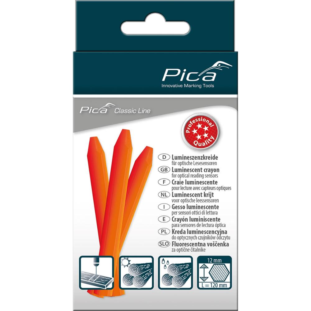 Pica Lumineszenzkreide orange