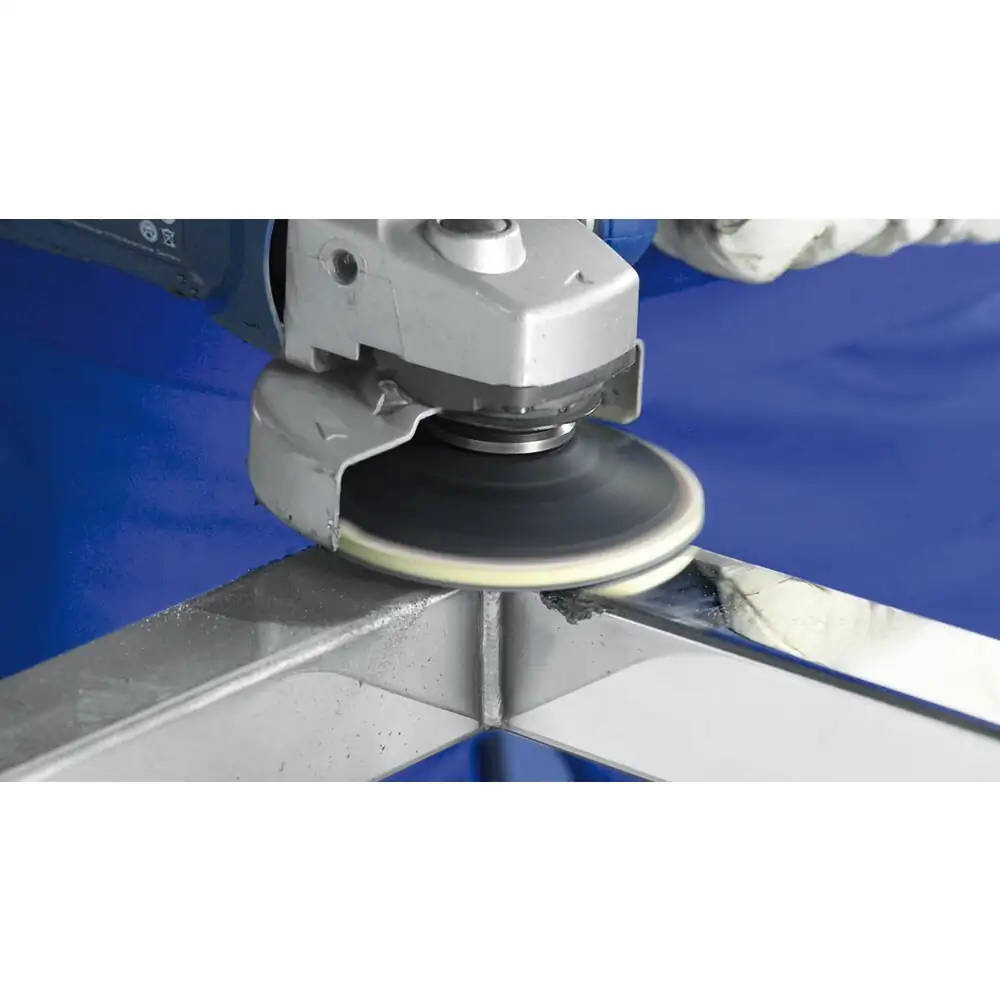 PFERD TOOLS COMBICLICK Filzronden CC-FR 125 mm für Vor-und Hochglanzpolitur mit Winkelschleifer, 2 Stück