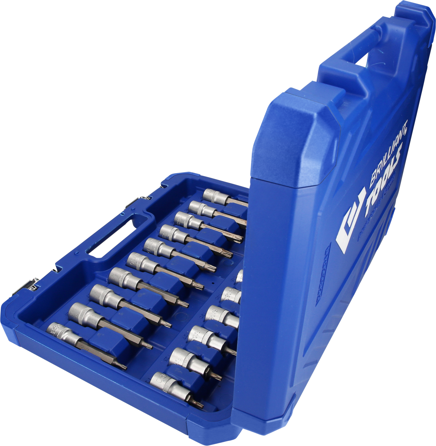 Brilliant Tools 1/2" Steckschlüssel-Satz, 32-tlg, Torx-Profil - BT022532