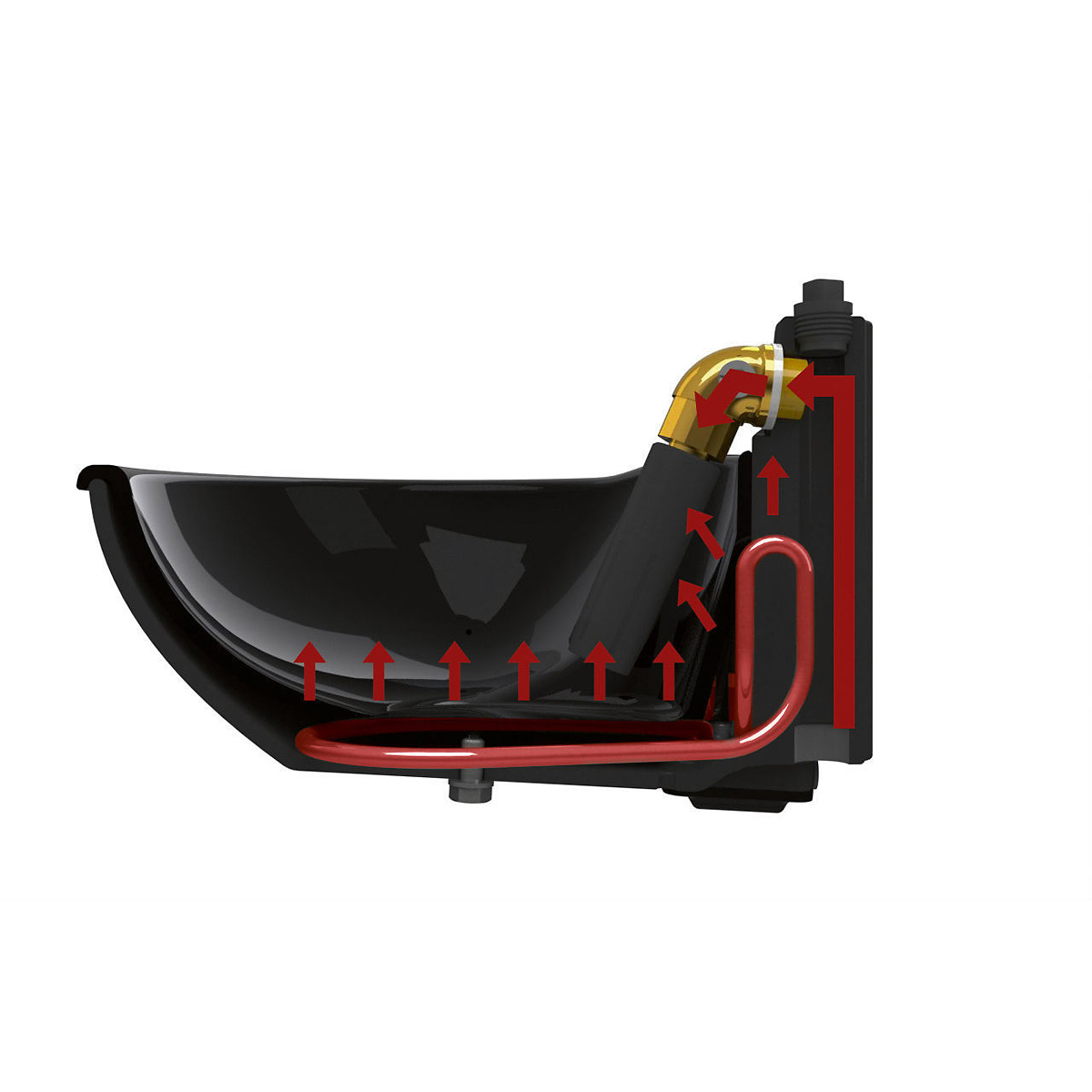 Kerbl Heizbares Tränkebecken H10 80 Watt