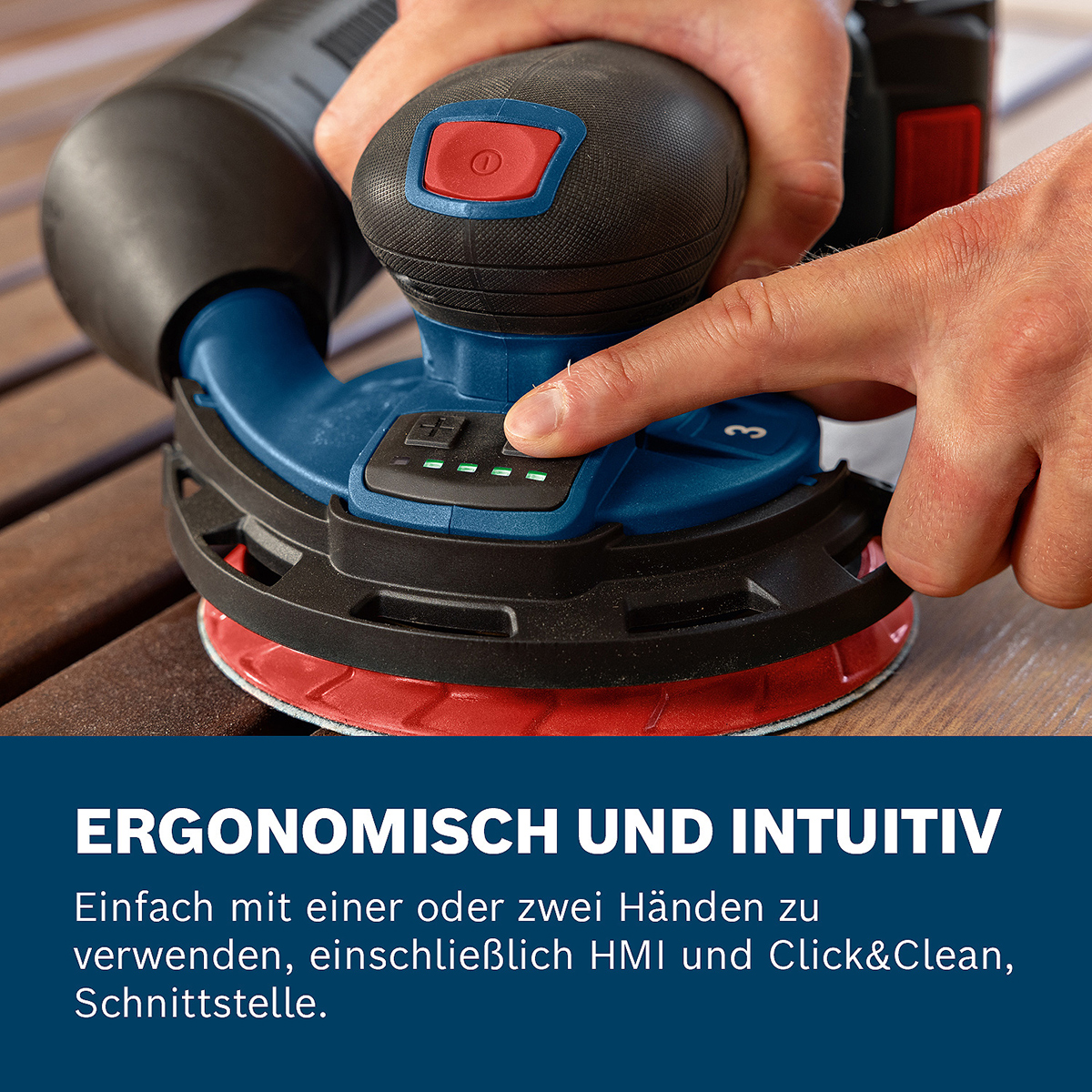 Bosch Akku-Exzenterschleifer GEX 18V-150-3