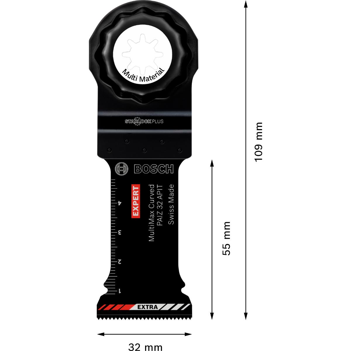 Bosch EXPERT PAIZ 32 APIT MultiMax Tauchsägeblatt, 32 x 55 mm