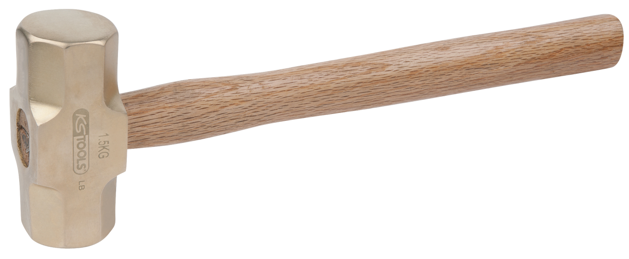 KS Tools BRONZEplus Minenhammer, mit Hickorystiel