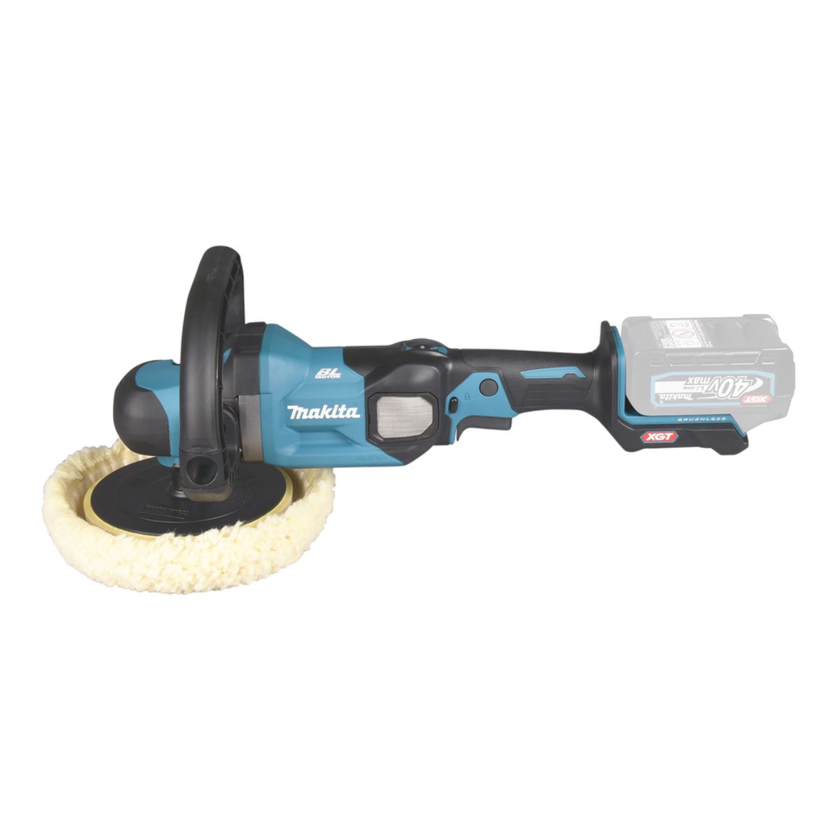 Makita Akku-Poliermaschine 40V max. (ohne Akku, ohne Ladegerät) PV001GZ