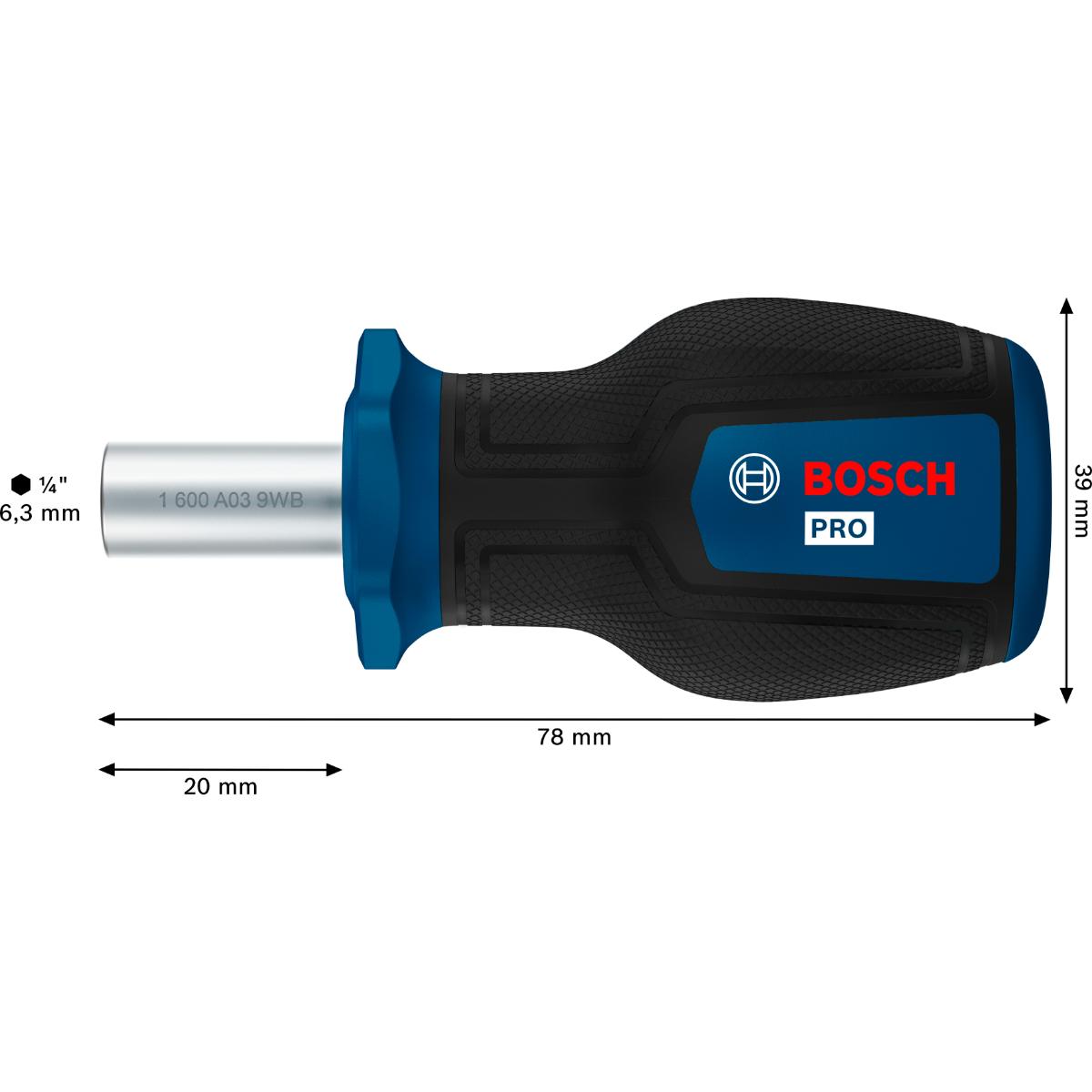 Bosch PRO Stubby-Bit-Schraubendreher