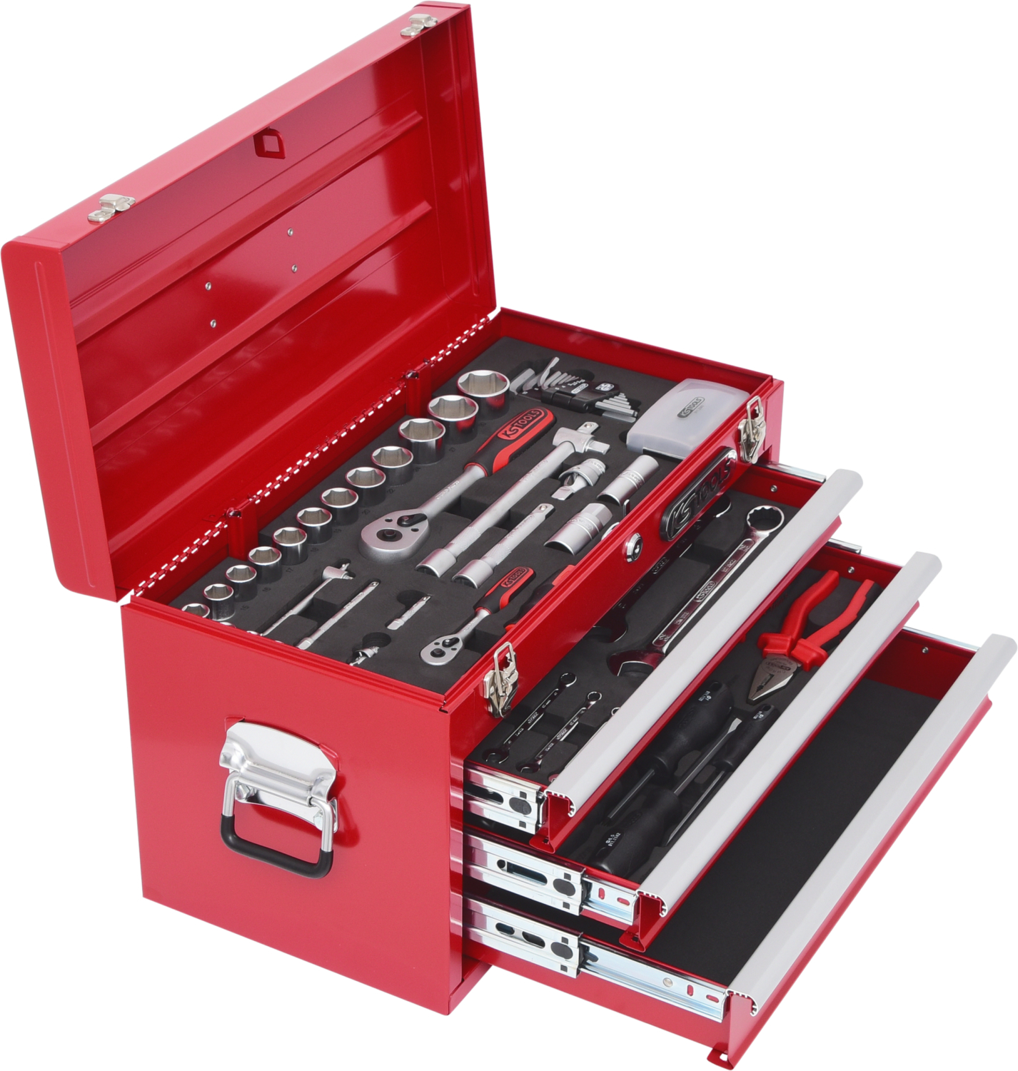 KS Tools 1/4"+1/2" Werkzeug-Satz, 100-tlg
