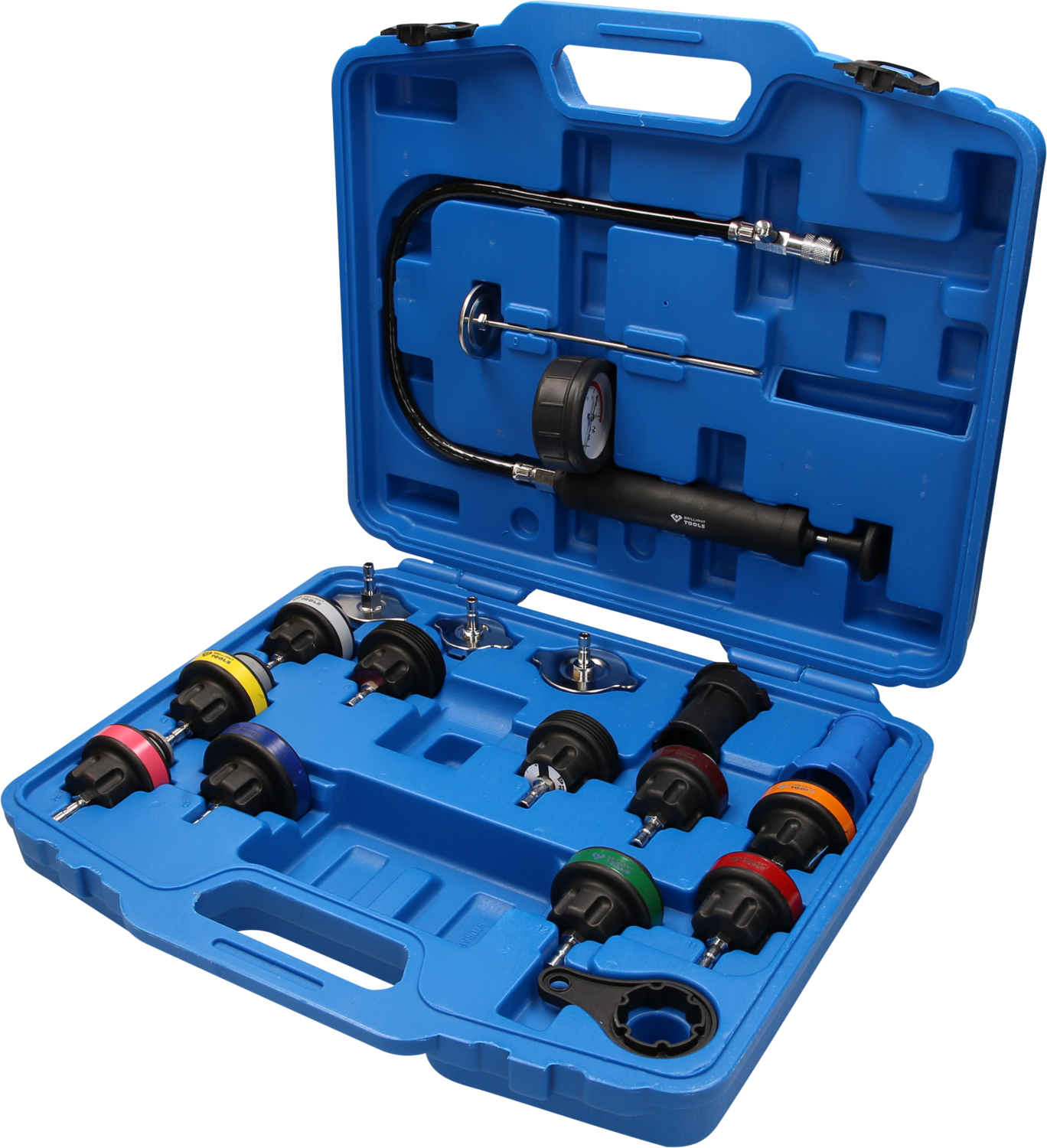 Brilliant Tools Kühlsystem-Diagnose-Satz, 18-tlg - BT521200