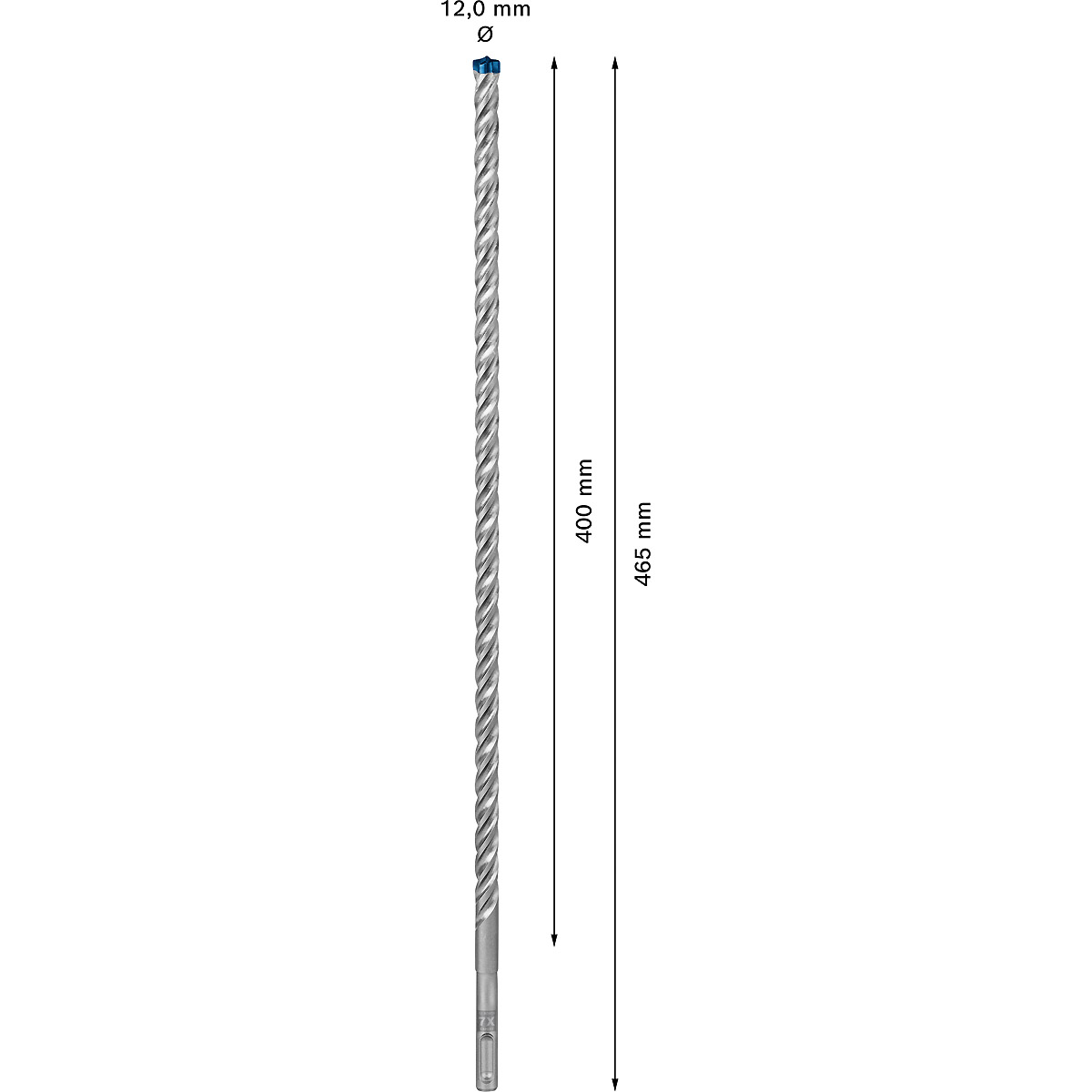 Bosch EXPERT SDS plus-7X Hammerbohrer, für Bohrhämmer ø 12 mm