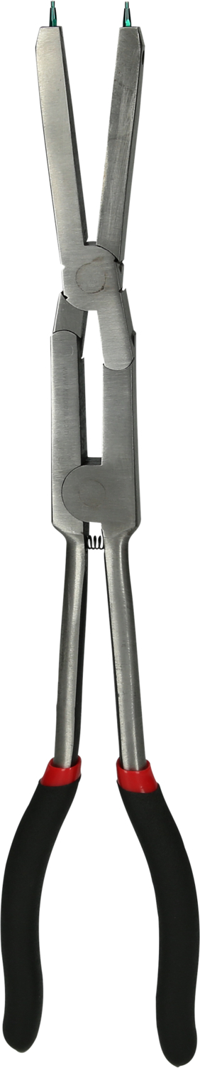 KS Tools Doppelgelenk-Sicherungszange für Außensicherungsringe, 345 mm
