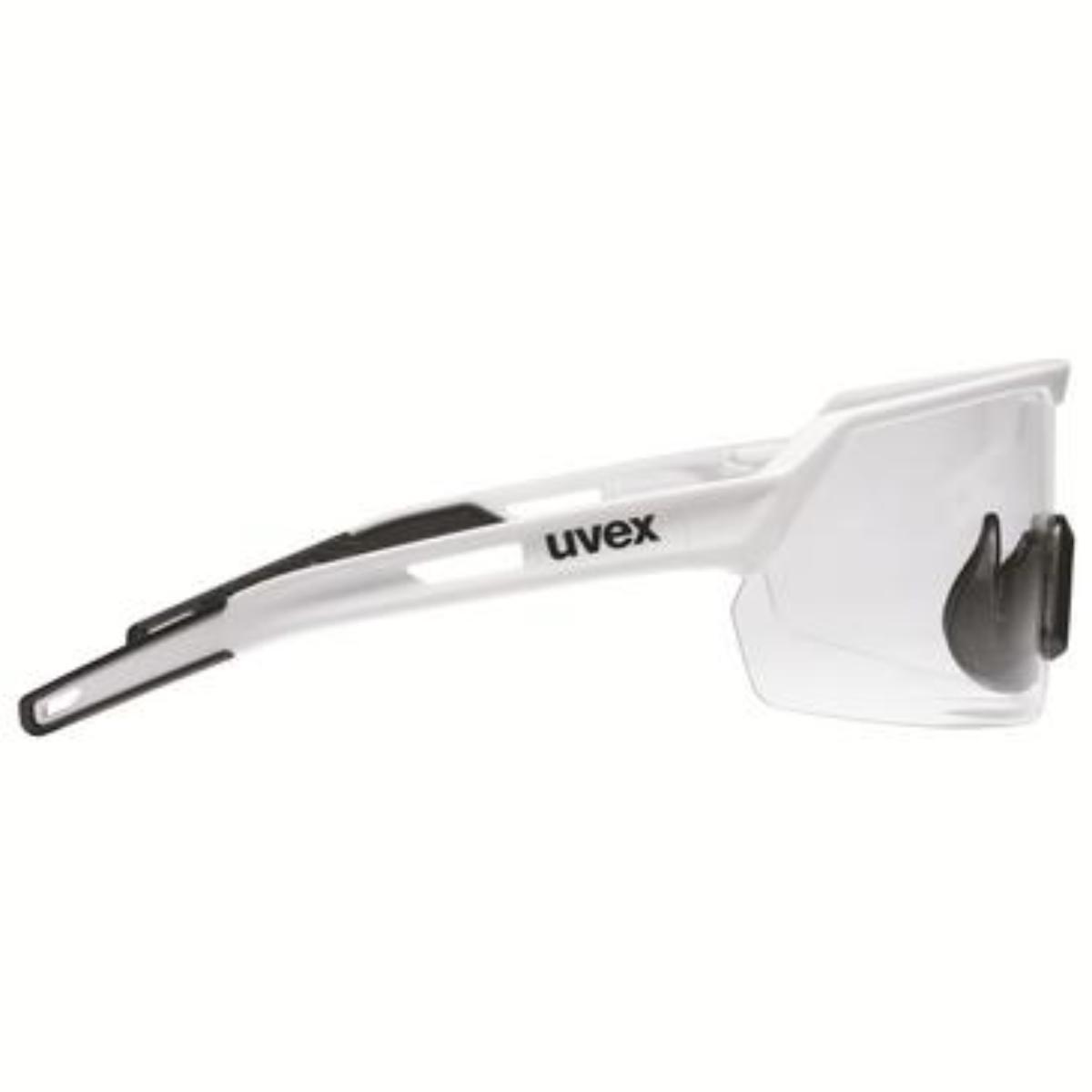 uvex Bügelbrille ultrashield farblos, weiß, schwarz