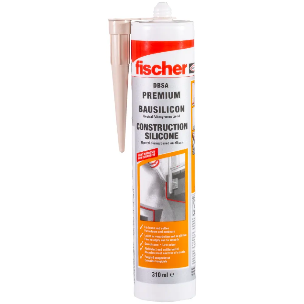Fischer Bausilikon Construction Pro SI (DBSA) betongrau 310 ml