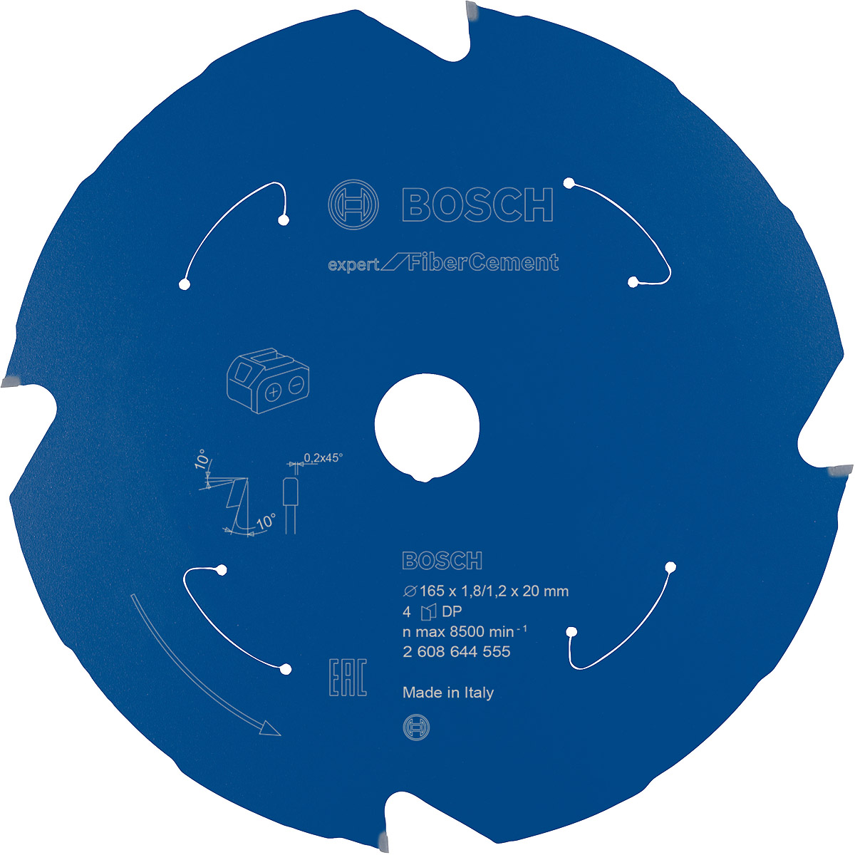 Bosch Akku-Kreissägeblatt Expert for Fibre Cement