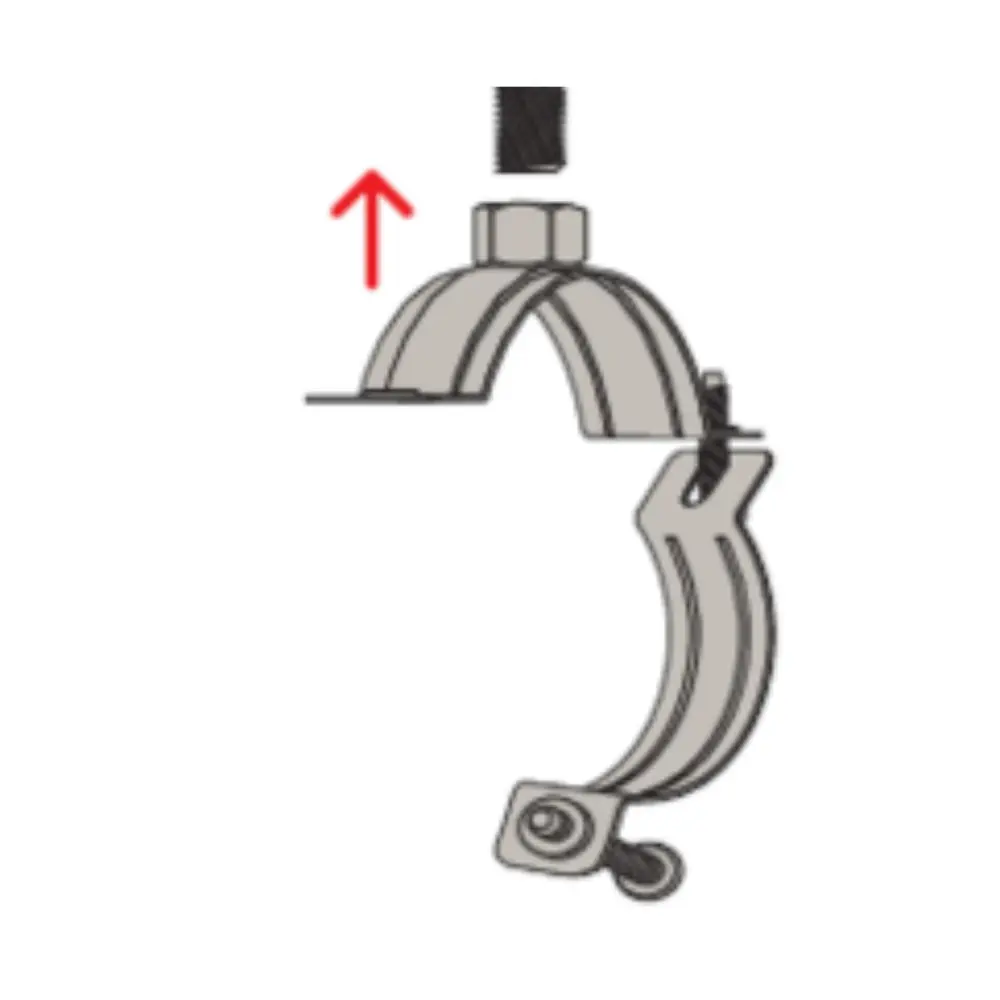 Fischer Rohrschelle FRS N 15-19 M8/M10