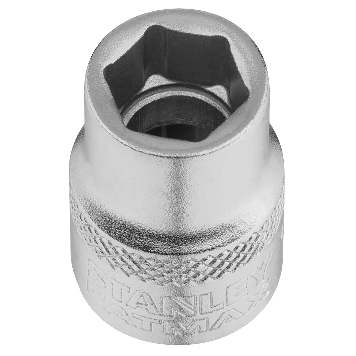 STANLEY FATMAX 3/8 Zoll 6-Kant Stecknuss 10 mm mit MaxiDrive Profil