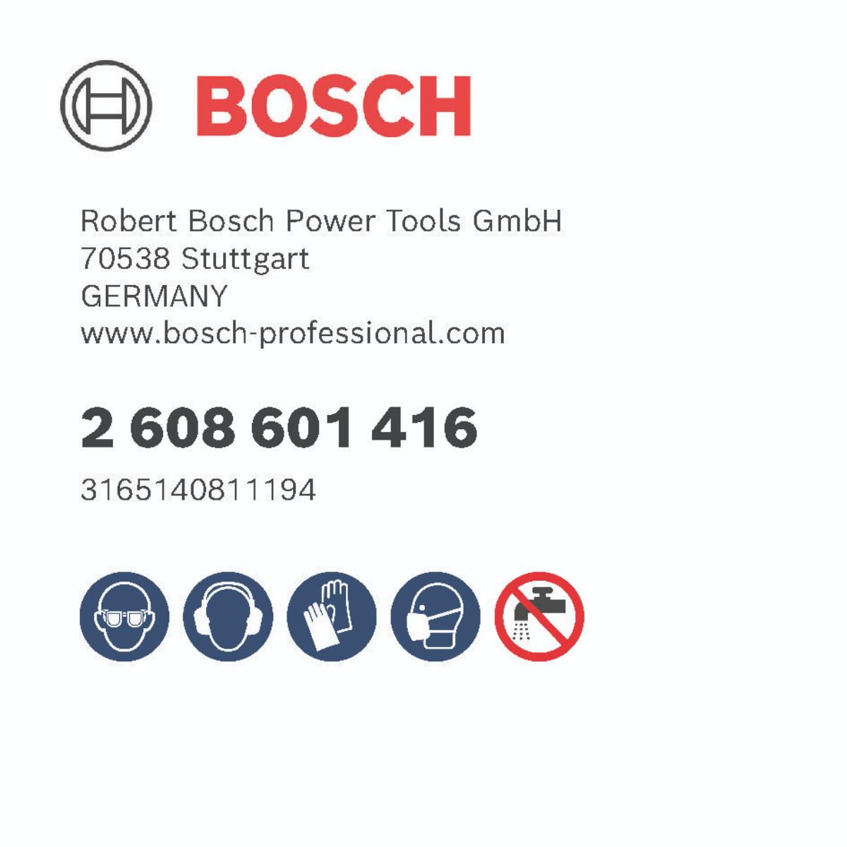 Bosch Segmente für PRO Trockenbohrkrone 11,5 mm, 1 1/4 Zoll UNC - 4 Stück