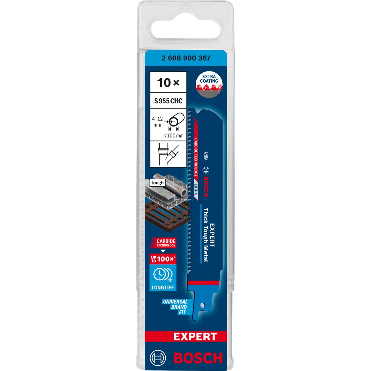 Bosch EXPERT ‘Thick Tough Metal’ S 955 CHC Säbelsägeblatt