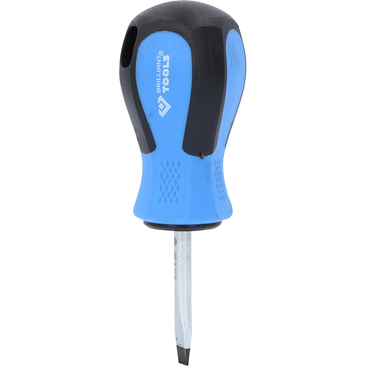 Brilliant Tools Schraubendreher Schlitz, 5,5 x 38 mm, kurze Form