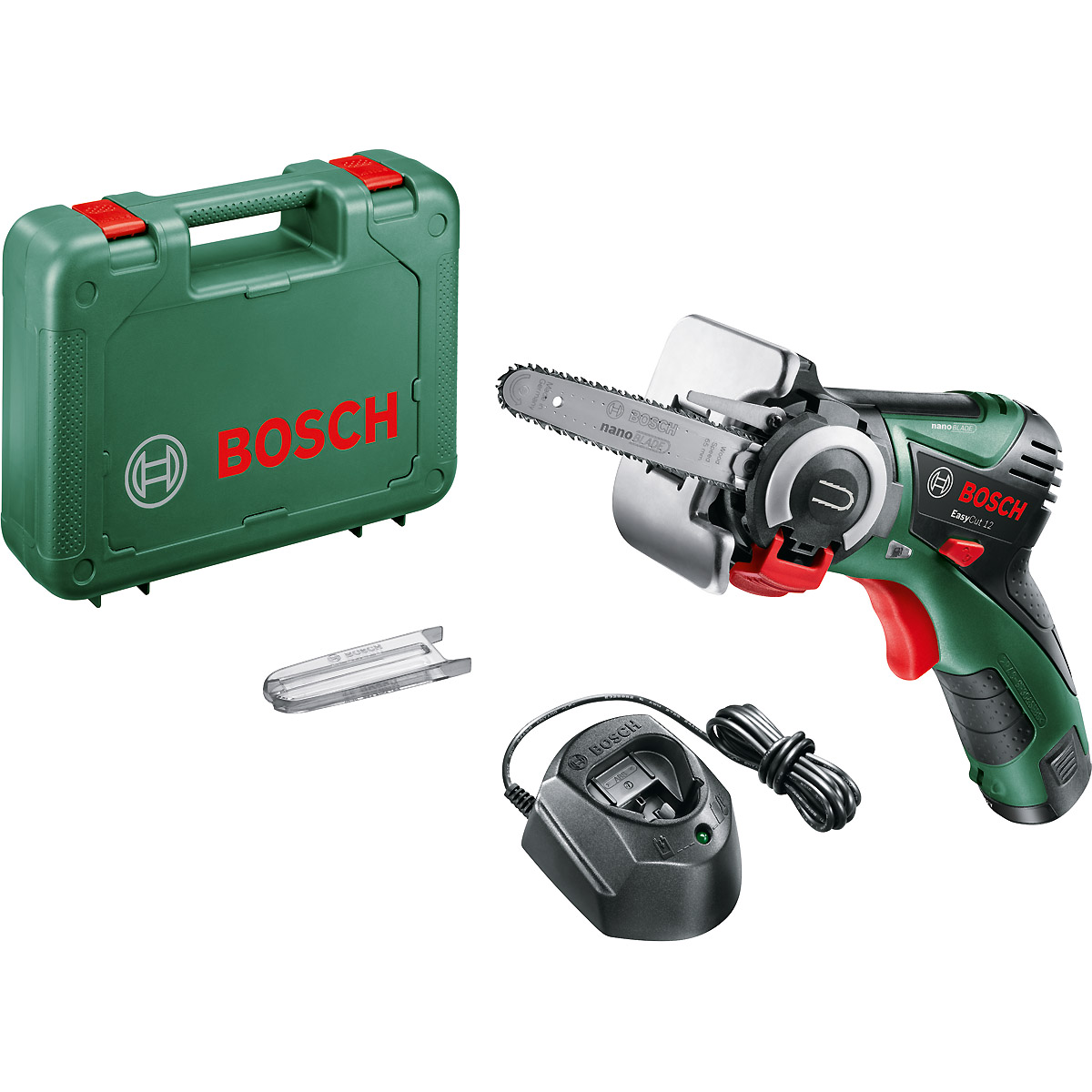 Bosch Akku-Säge EasyCut 12 mit NanoBlade-Technologie, mit 1 x PBA 12V 2.5 Ah Akku