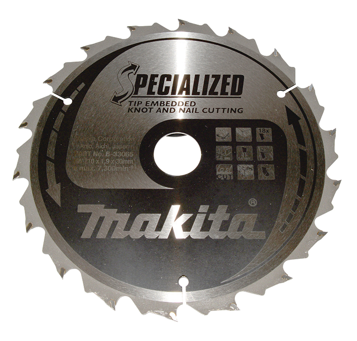 Makita SPECIALIZED Sägeb.210x30x18Z - B-33065