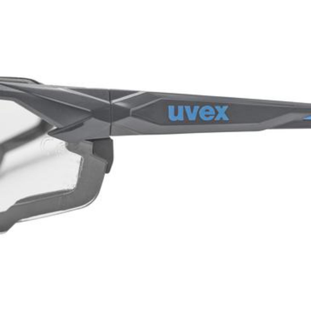 uvex Bügelbrille suxxeed grau, blau, anthrazit