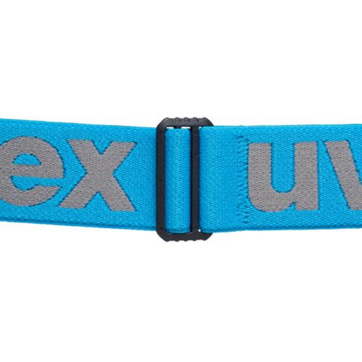uvex Vollsichtbrille megasonic blau