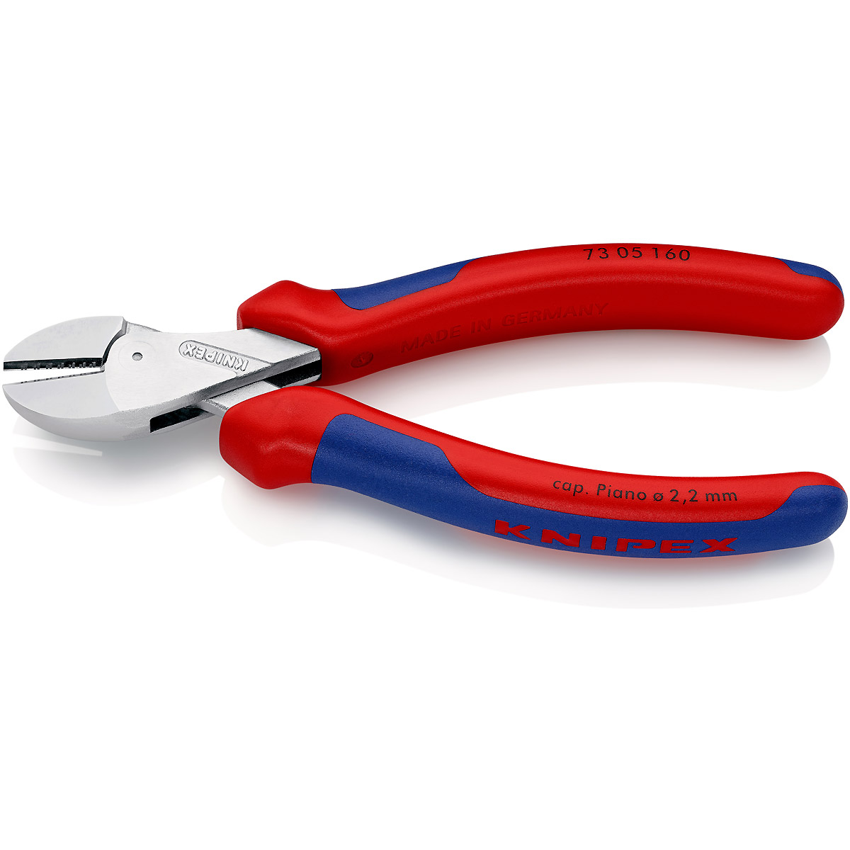 KNIPEX X-Cut Kompakt-Seitenschneider verchromt