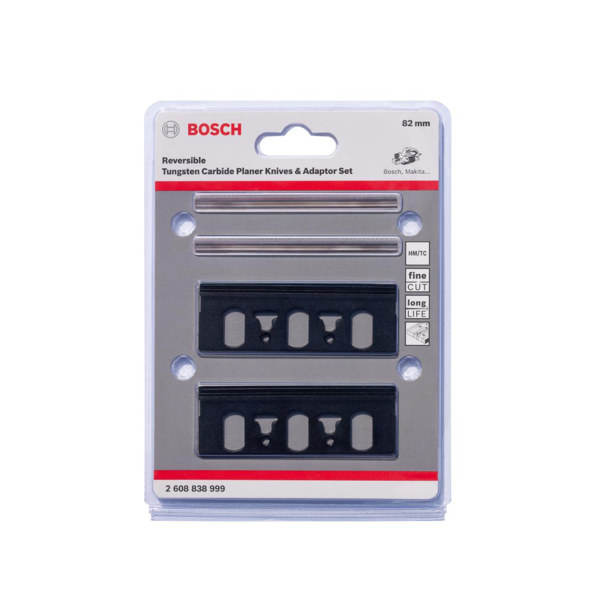 Bosch PRO Hobelmesser-Set, 4-teiligs Set