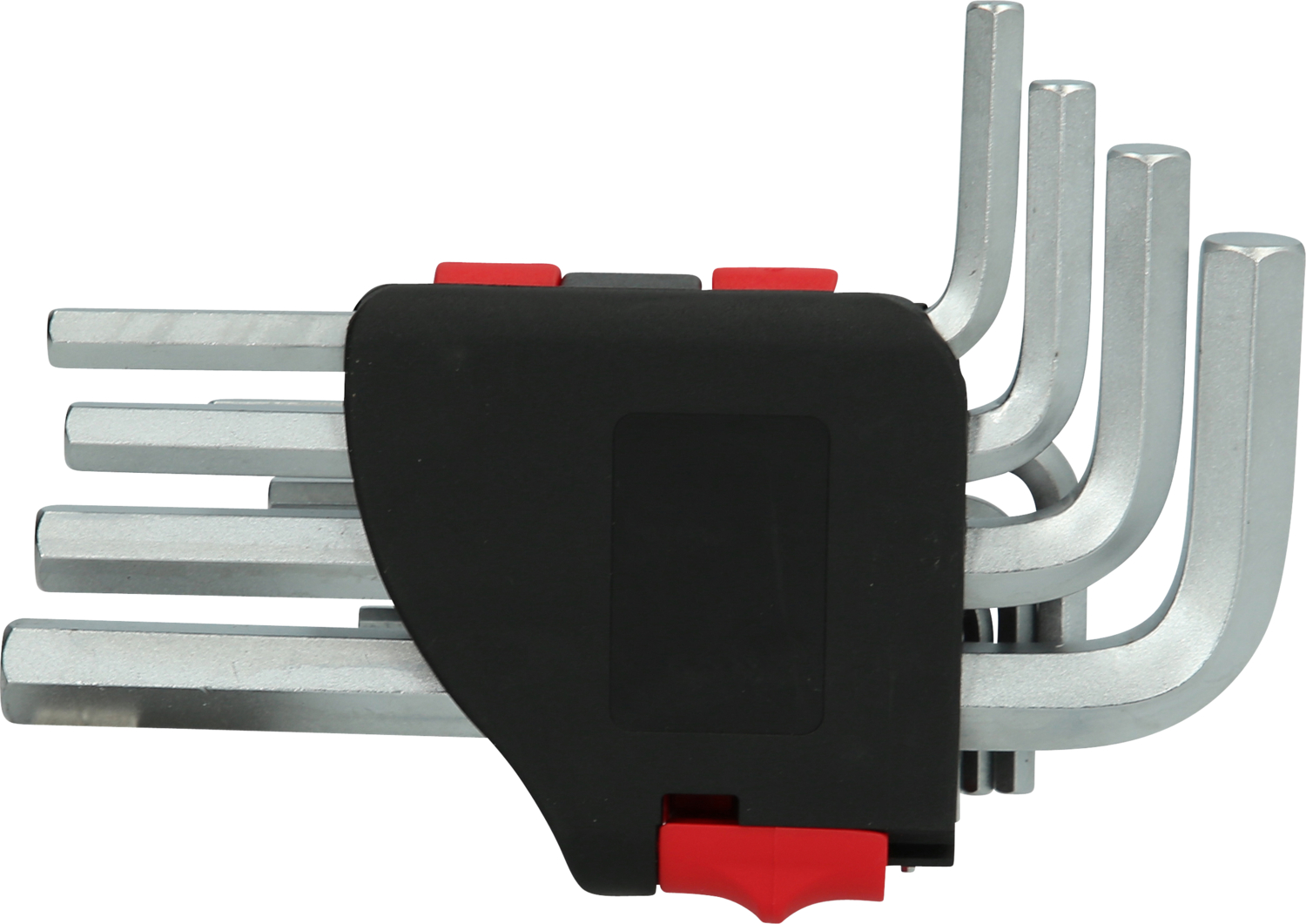 KS Tools Innensechskant-Winkelstiftschlüssel-Satz, im Klapphalter,10-tlg1/16"-3/8"