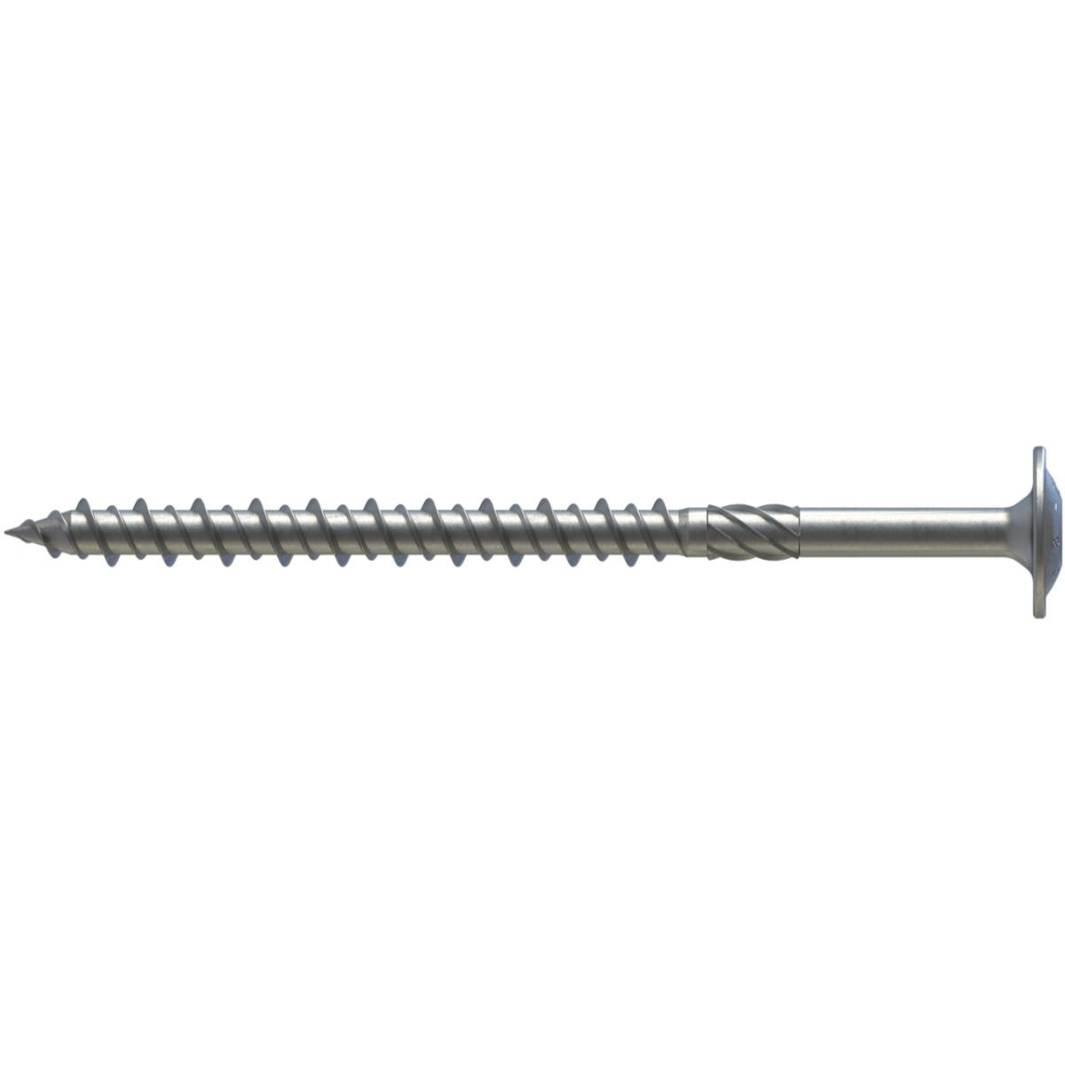Reisser HBS Tellerkopf, Holzbauschraube, Tellerkopf, 8,0, Teilgewinde (L1), TX 40, Edelstahl A2, geb