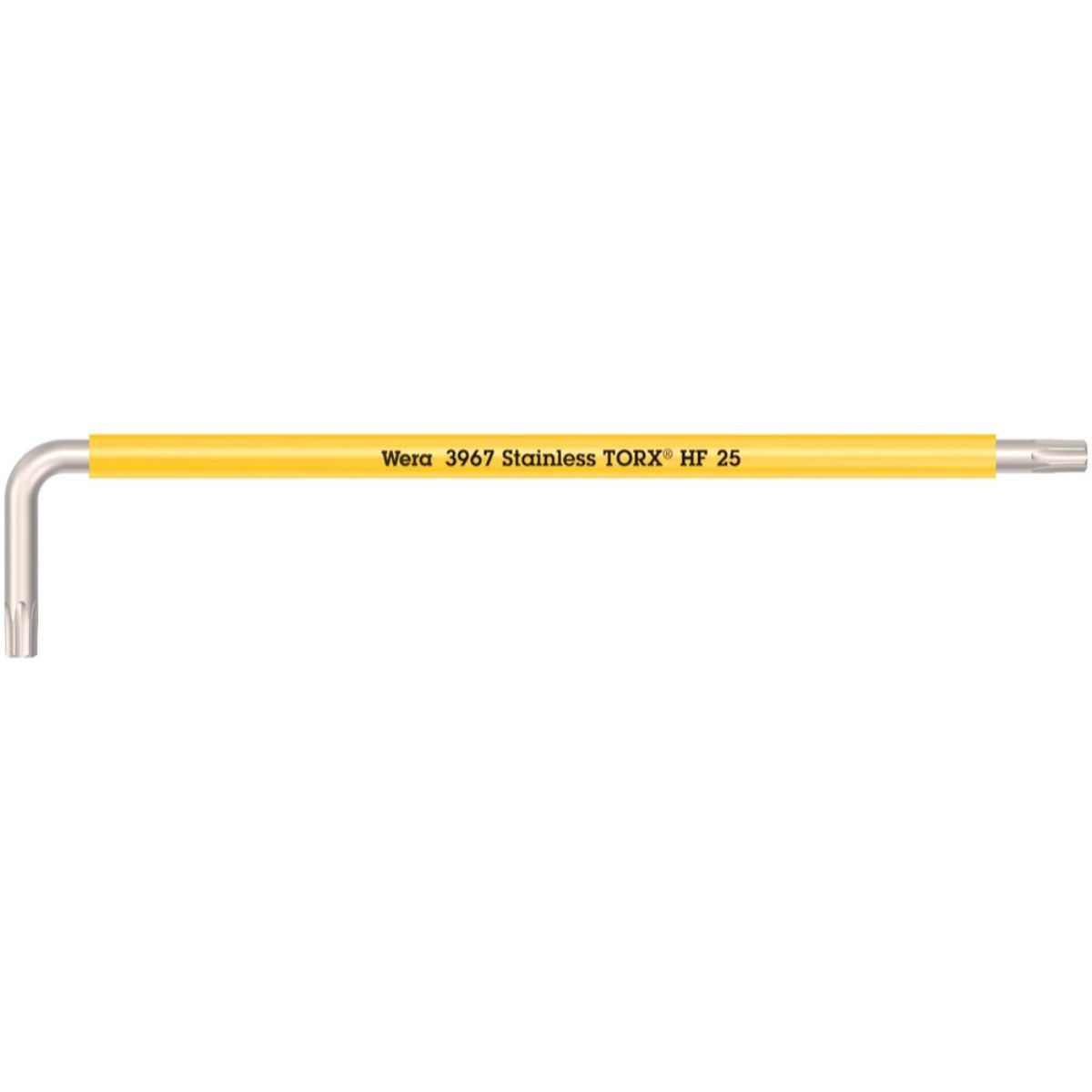 Wera 3967 SXL HF TORX Winkelschlüssel Multicolour mit Haltefunktion, lang, Edelstahl