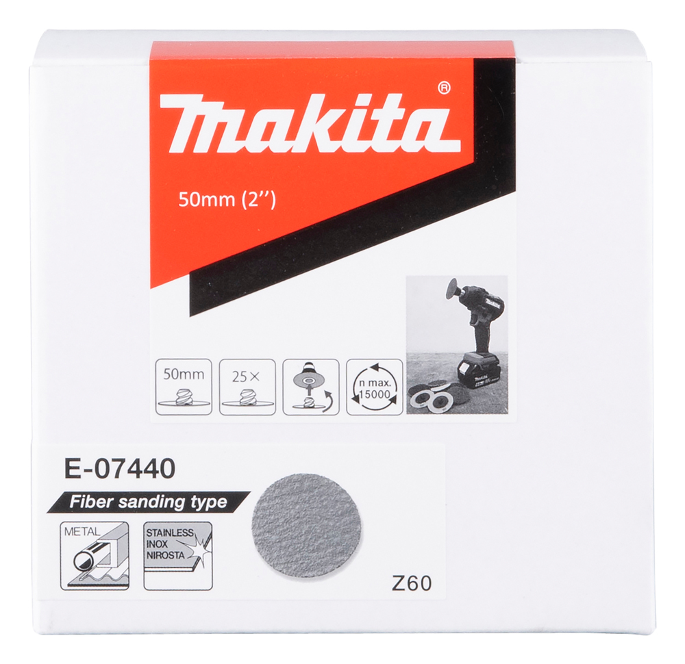 Makita Schleifscheibe, Grün - 50 mm - K60 - E-07440