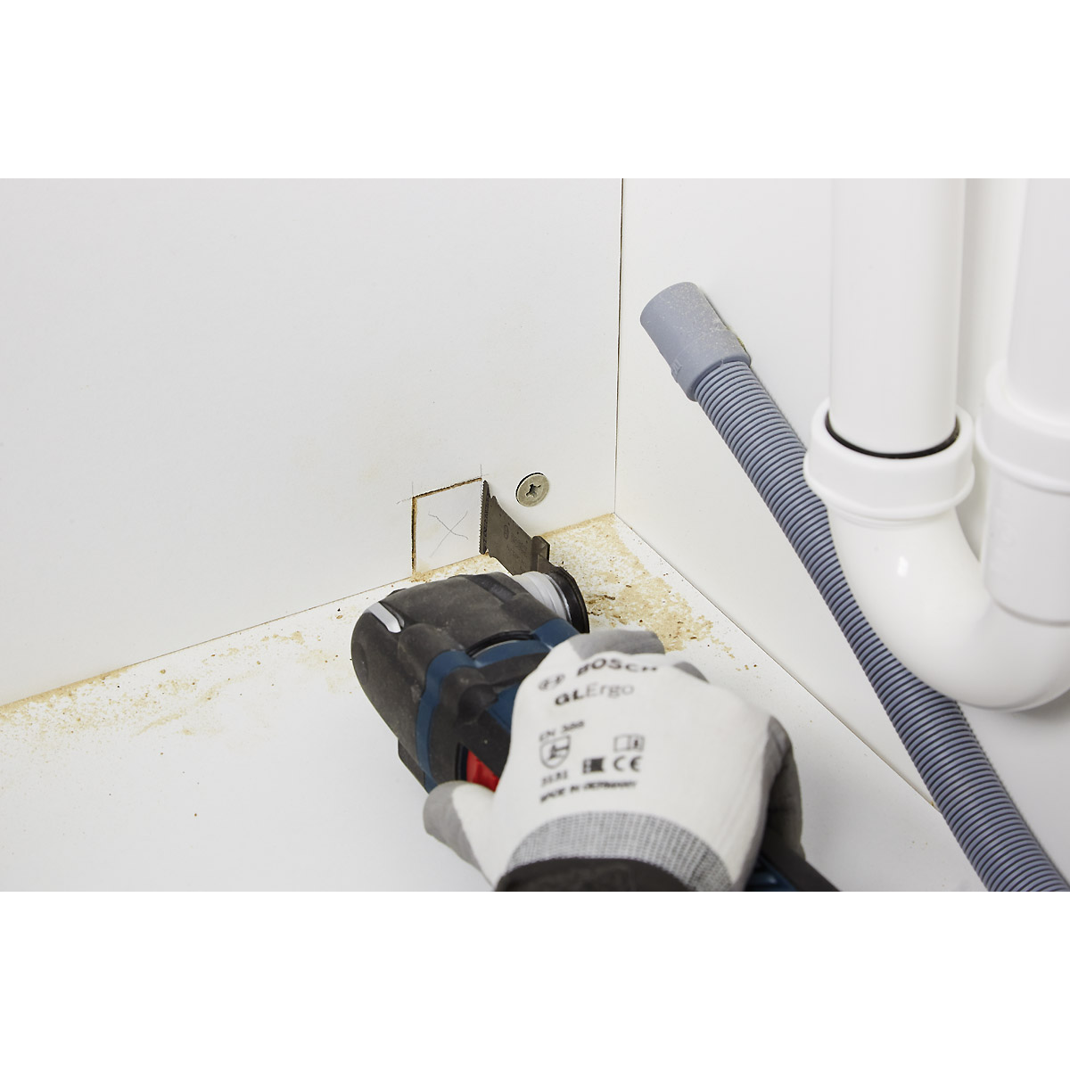 Bosch Boden-/Einbau-Set, 4-teilig