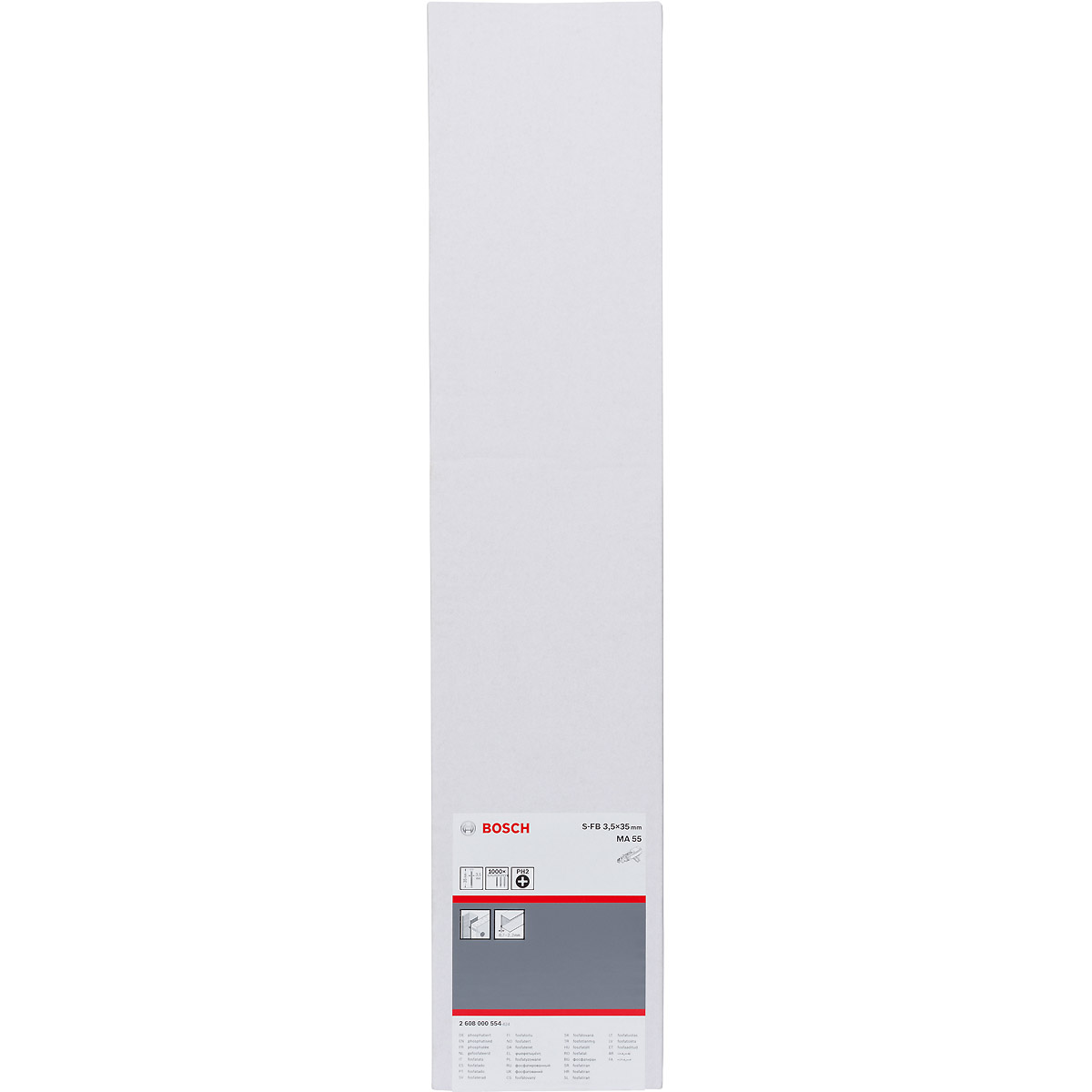 Bosch Schnellbauschraube Feingewinde mit Bohrspitze, S-FB, 3,9 x 35 mm