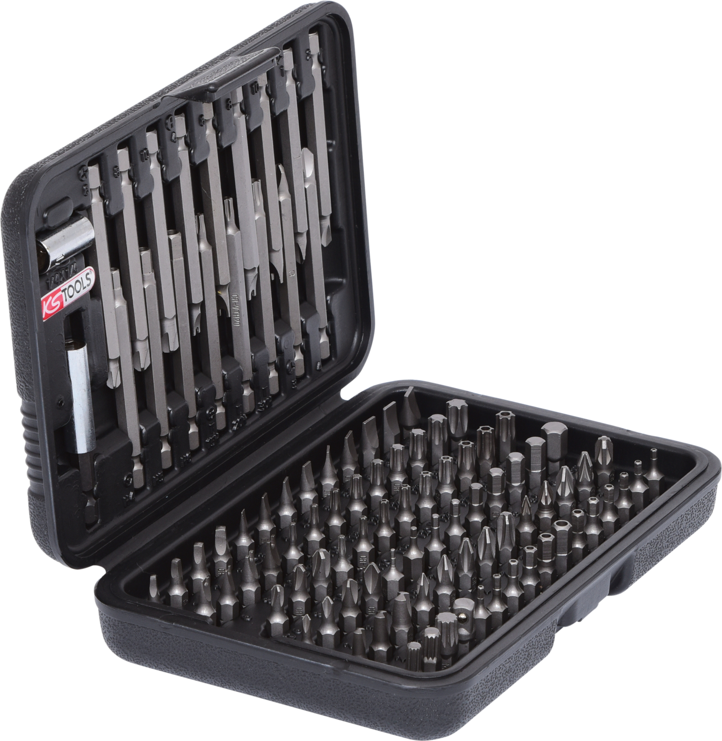 KS Tools 1/4" Bit-Satz, 99-tlg mit langen Bits