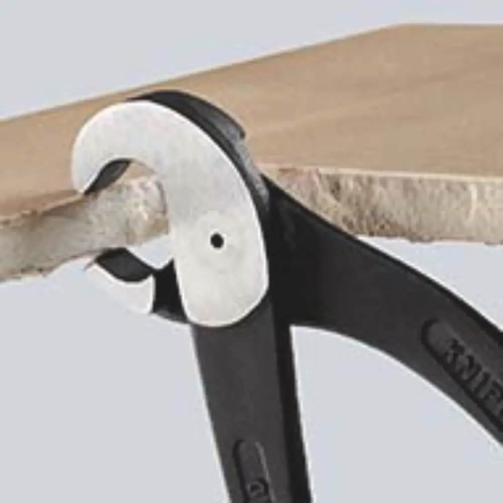 KNIPEX Fliesenlochzange (Papageienschnabelzange) schwarz atramentiert 200 mm