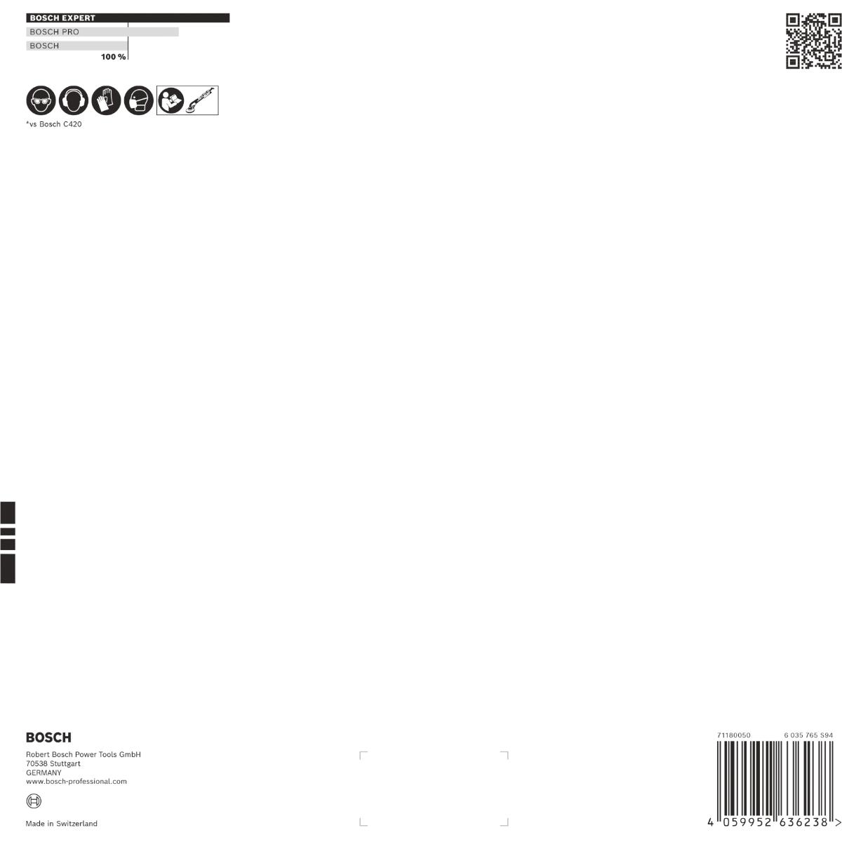 Bosch EXPERT C470 Schleifpapier, 225 mm, 5 Stück