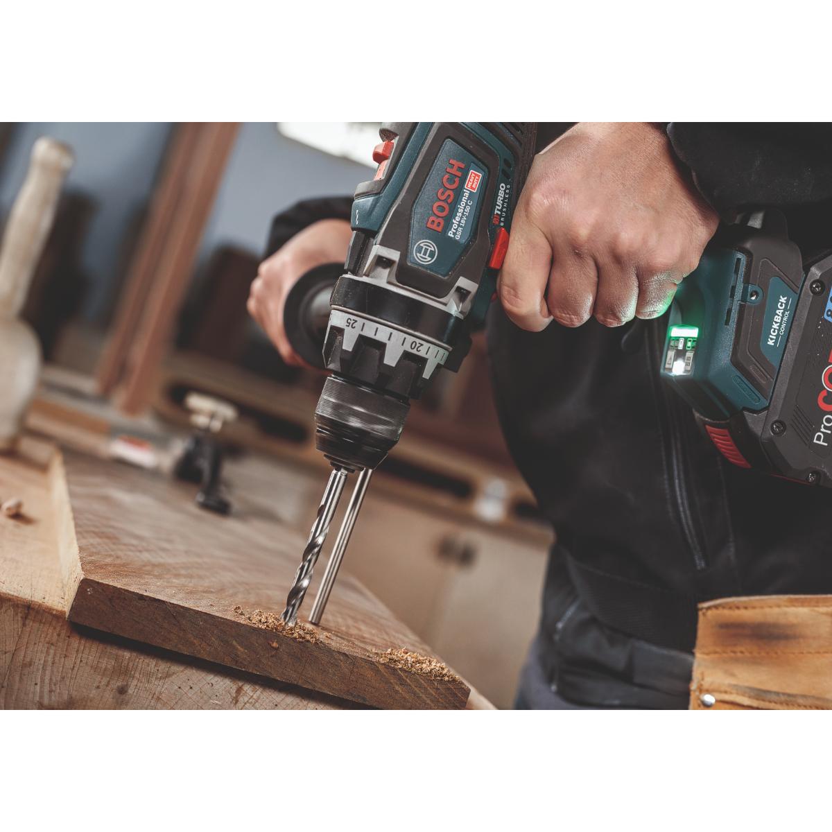 Bosch PRO Wood HSS-Holzspiralbohrer, 5x44x98 mm