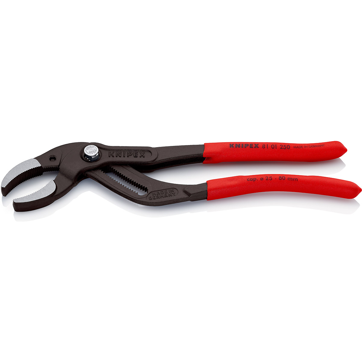 KNIPEX Siphon-und Connectorenzange atramentiert