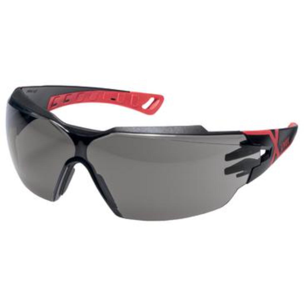 uvex Bügelbrille pheos cx2 Infrarotschutz 3,0 schwarz, rot